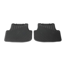 Audi A1 (8X) rubberen mattenset (achterzijde)