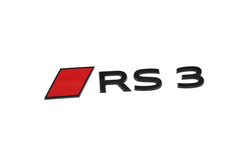 Audi RS3 embleem voor achterzijde