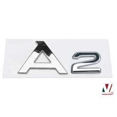 Audi A2 embleem achterkant chroom 