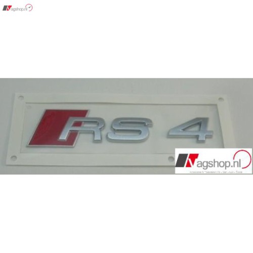 Audi RS4 Logo achterzijde