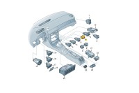Audi A4 (B6/B7) blindplaat
