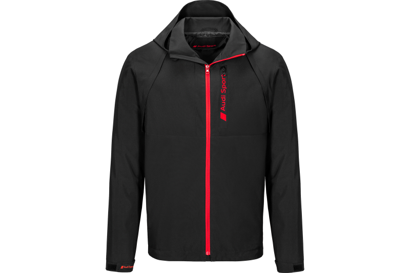 Audi sport outdoorjas (heren, zwart)