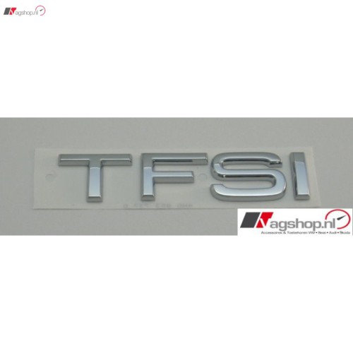 Audi A1 8X/ Audi A3 8P& 8V / Audi A4 8K & 8W TFSI embleem chroom 