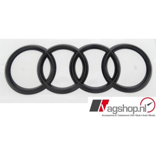 Audi A7/S7 4G8 zwarte Audi ringen op de kofferklep