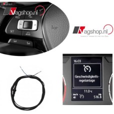 Cruise control VW Scirocco met Multifunctiestuur