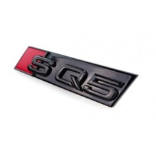 Audi SQ5 logo zwart voor
