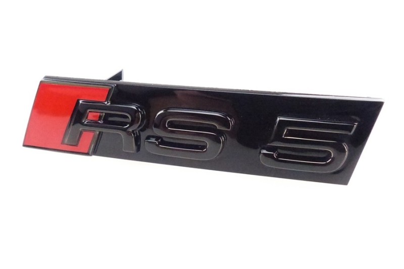 Audi RS5 8T logo zwart in de grille