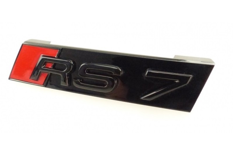 Audi RS7 4G8 embleem grille zwart