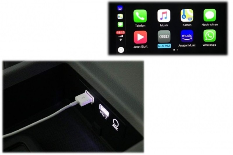 Smartphone interface Audi Q8