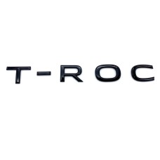 Origineel T-Roc embleem voor de achterzijde modeljaar 2021 >