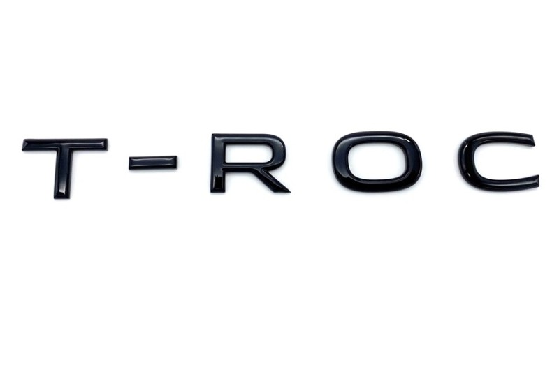 Origineel T-Roc embleem voor de achterzijde modeljaar 2021 >