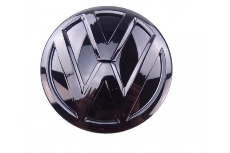 Grille embleem zwart  o.a. Caddy SA, Tiguan