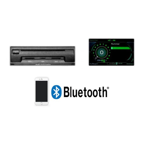 Bluetooth telefoonfunctie voor MMI 3G