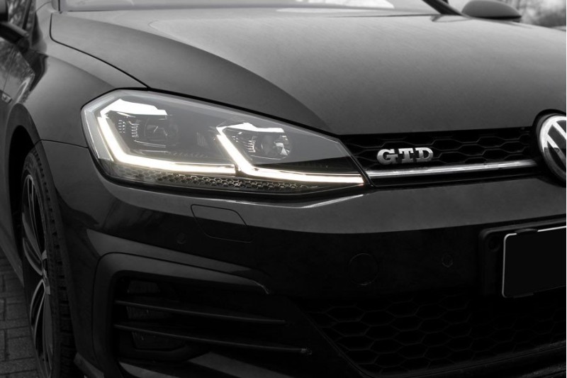 LED-koplampen met LED-dagrijverlichting (DRL) voor VW Golf 7