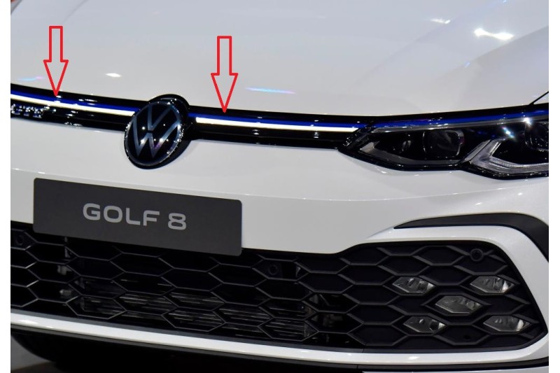 VW Golf 8 Led verlichte grille