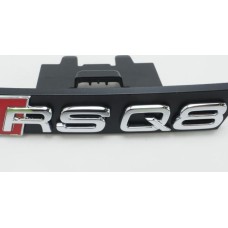 Audi RSQ8 grill embleem chroom 