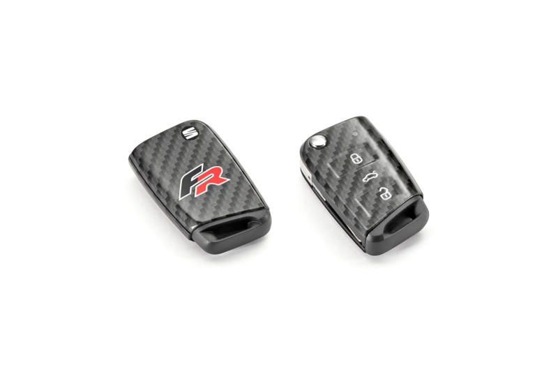SEAT Ibiza (6J & 6F) en Leon (5F) FR sleutelcover carbon 