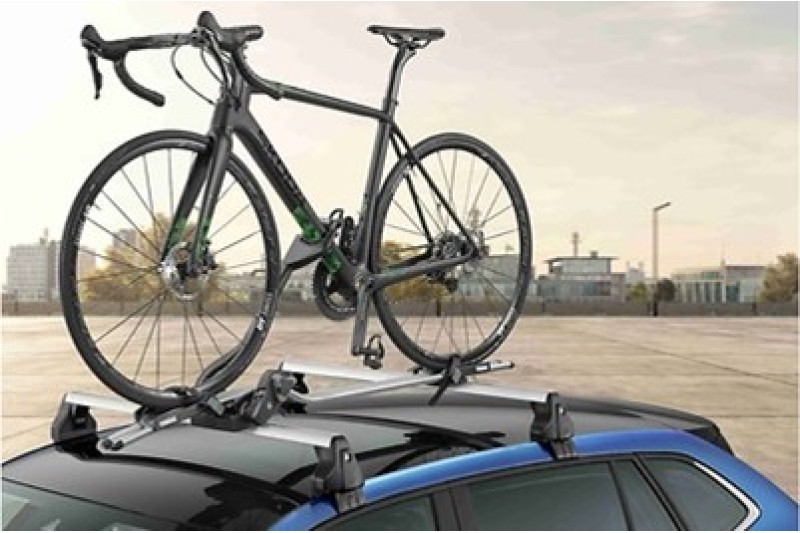 Originele Skoda fietsdrager voor op de allesdrager 