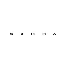 Škoda Enyaq embleem zwart