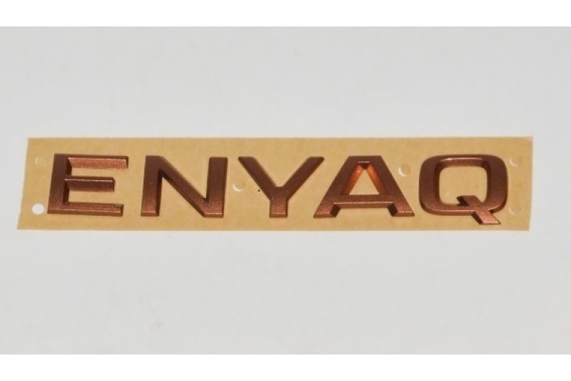 Škoda Enyaq embleem koper