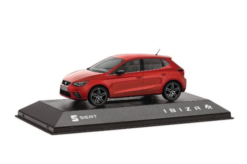 Seat Ibiza FR Schaalmodel 1:43 Rood