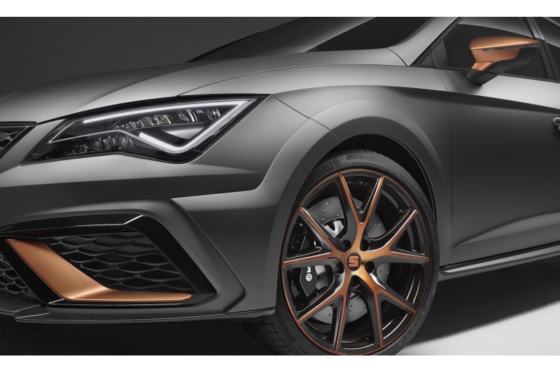 Seat naafkap voor aluminium velgen - Koper 