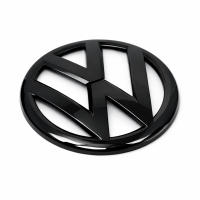 Volkswagen Golf 7 (MK7) logo voorzijde in hoogglans zwart Volkswagen Golf 7 (MK7) logo voorzijde in hoogglans zwart