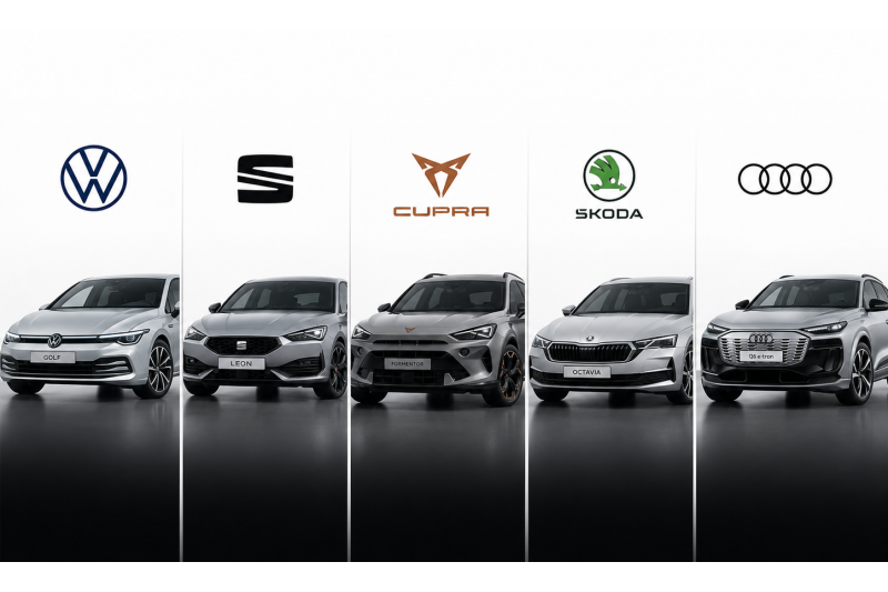 Voertuig optielijst (PDF ) voor Volkswagen, Audi, Skoda CUPRA of SEAT