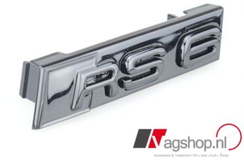 Audi RS6 (4G) embleem grille zwart