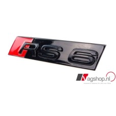 Audi RS6 C7 4G Embleem Zwart