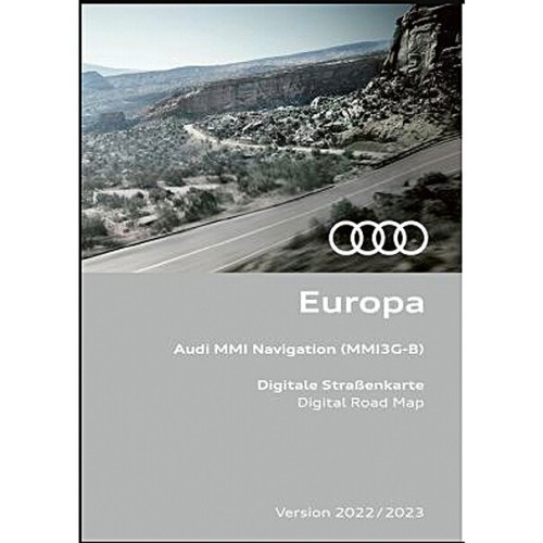 Audi MMI Navigatie-update Europa versie 2023
