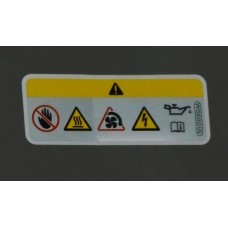Audi/ VW/Seat/Skoda 'Waarschuwingssticker' 