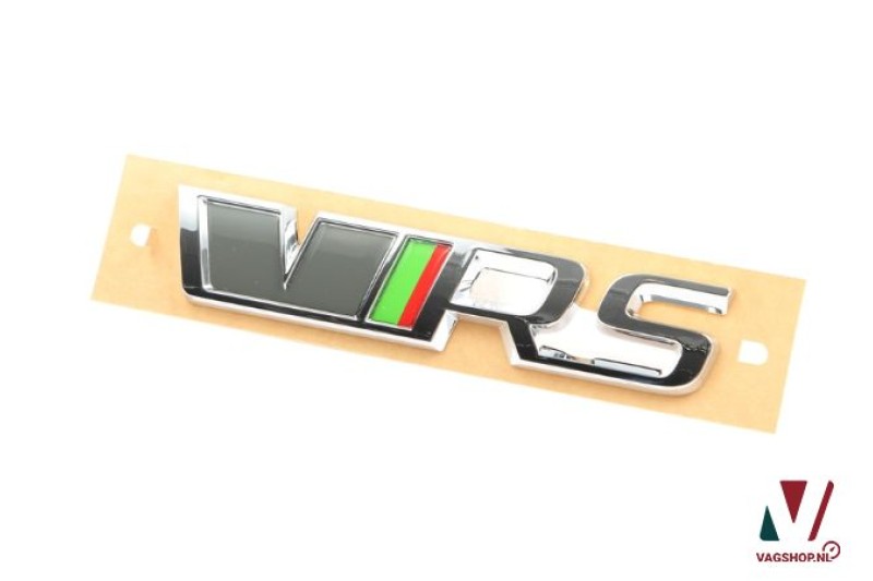 Škoda VRS plaklogo achterkant 