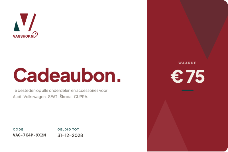 Vagshop cadeaubon €75,-