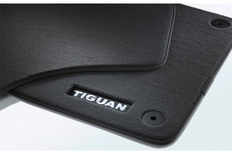 Volkswagen Tiguan (5N) velours mattenset voor- en achterzijde