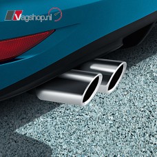 Volkswagen Chromen Uitlaatsierstukken 60mm