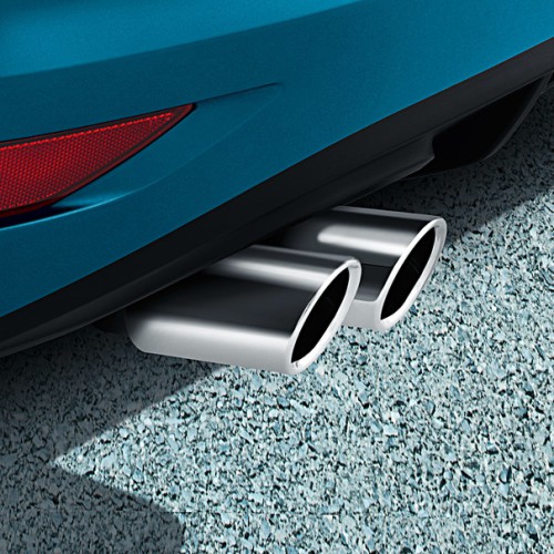 Volkswagen Chromen Uitlaatsierstukken 60mm