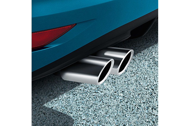 Volkswagen Chromen Uitlaatsierstukken 60mm