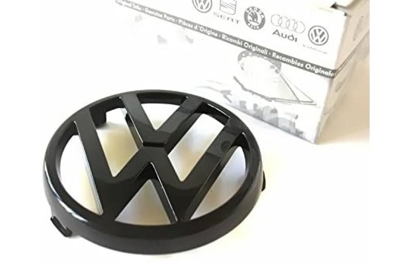 VW embleem achterzijde zwart