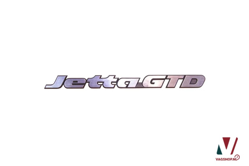 Volkswagen Jetta GTD embleem achterkant
