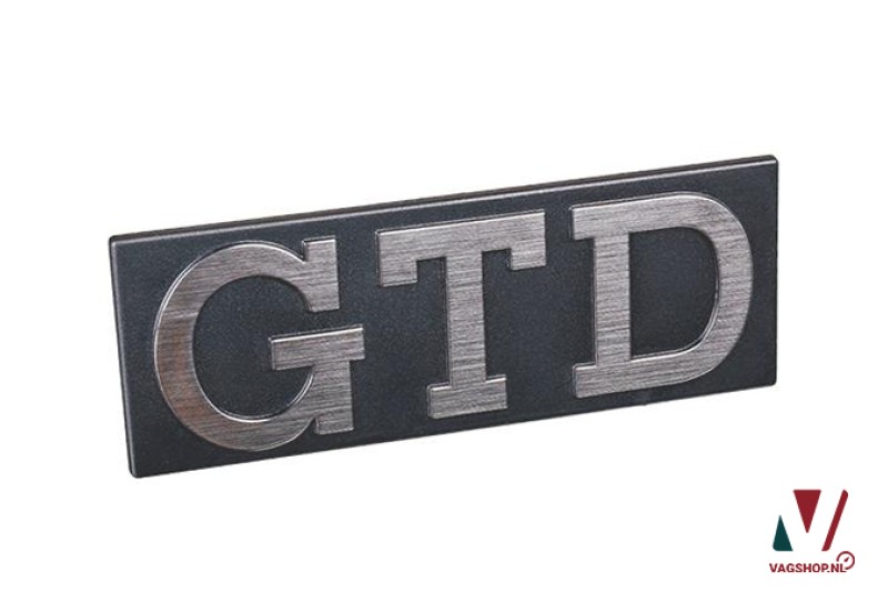 Volkswagen Golf 1 GTD grille embleem 