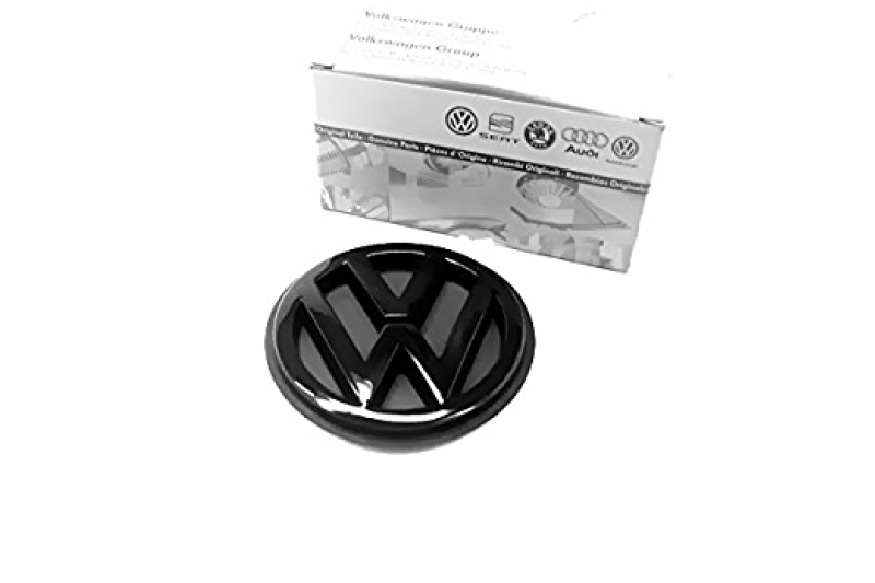 Volkswagen Passat / Tiguan logo achterklep in hoogglans zwart
