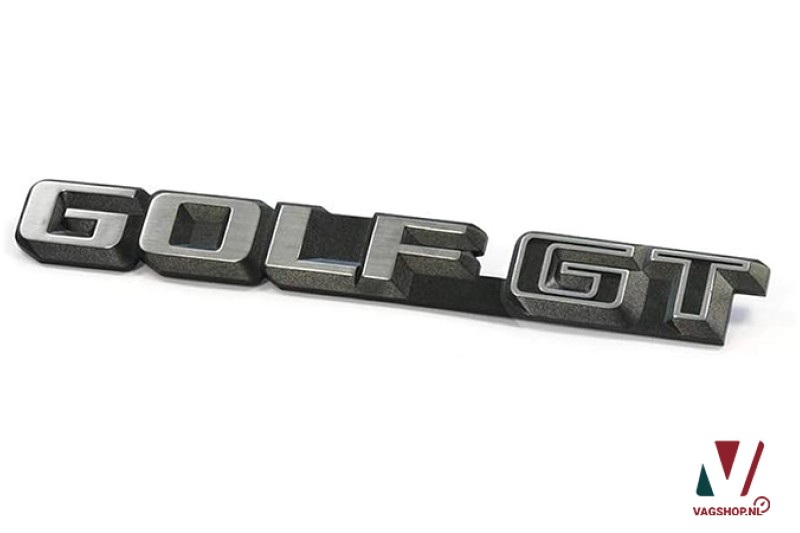 Volkswagen Golf 2 GT embleem achterkant 