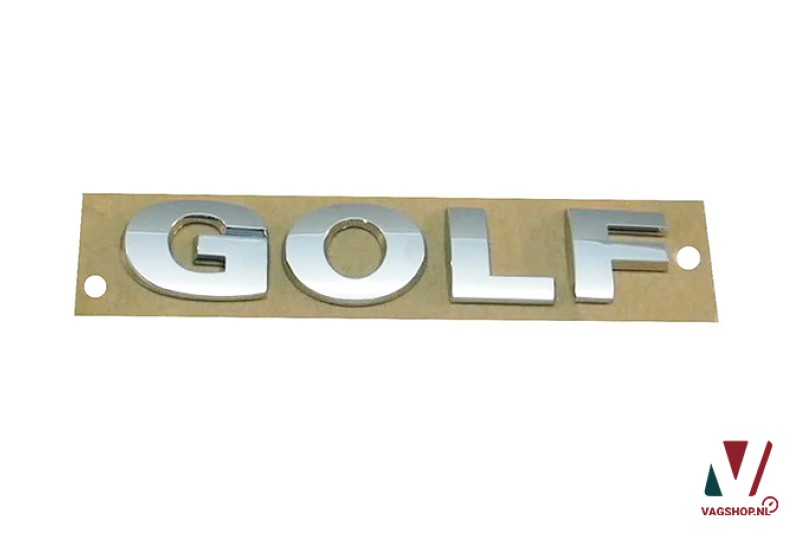 Volkswagen Golf embleem achterzijde