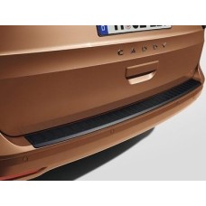 Volkwagen Caddy SB zwarte achterbumper beschermlijst 