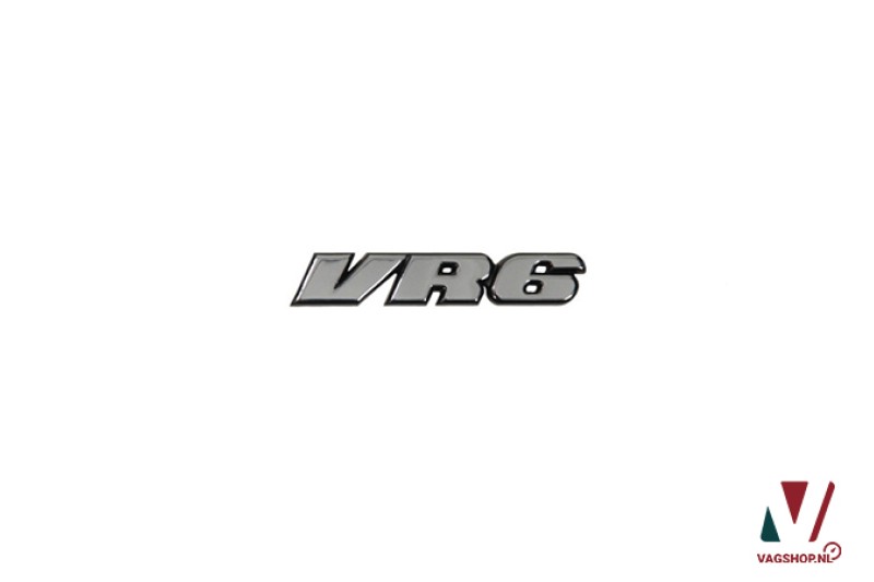 Volkswagen VR6 embleem achterkant 