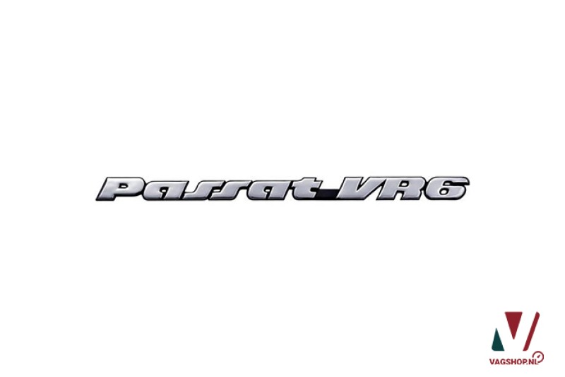 Volkswagen Passat VR6 plakembleem voor de achterzijde