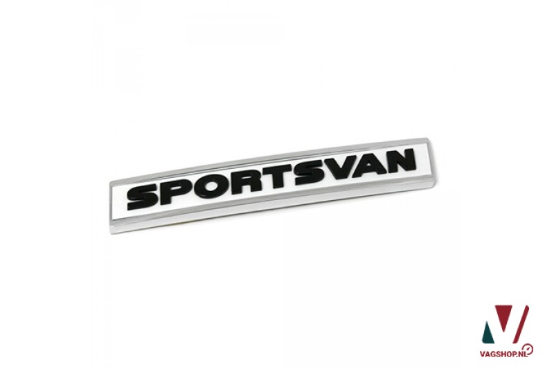 Volkswagen Golf Sportsvan embleem achterkant