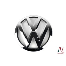 Volkswagen Golf 7 en 7.5  logo voorzijde in hoogglans zwart