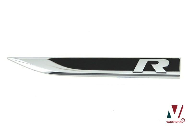 Volkswagen Golf 7 R-line embleem zijkant